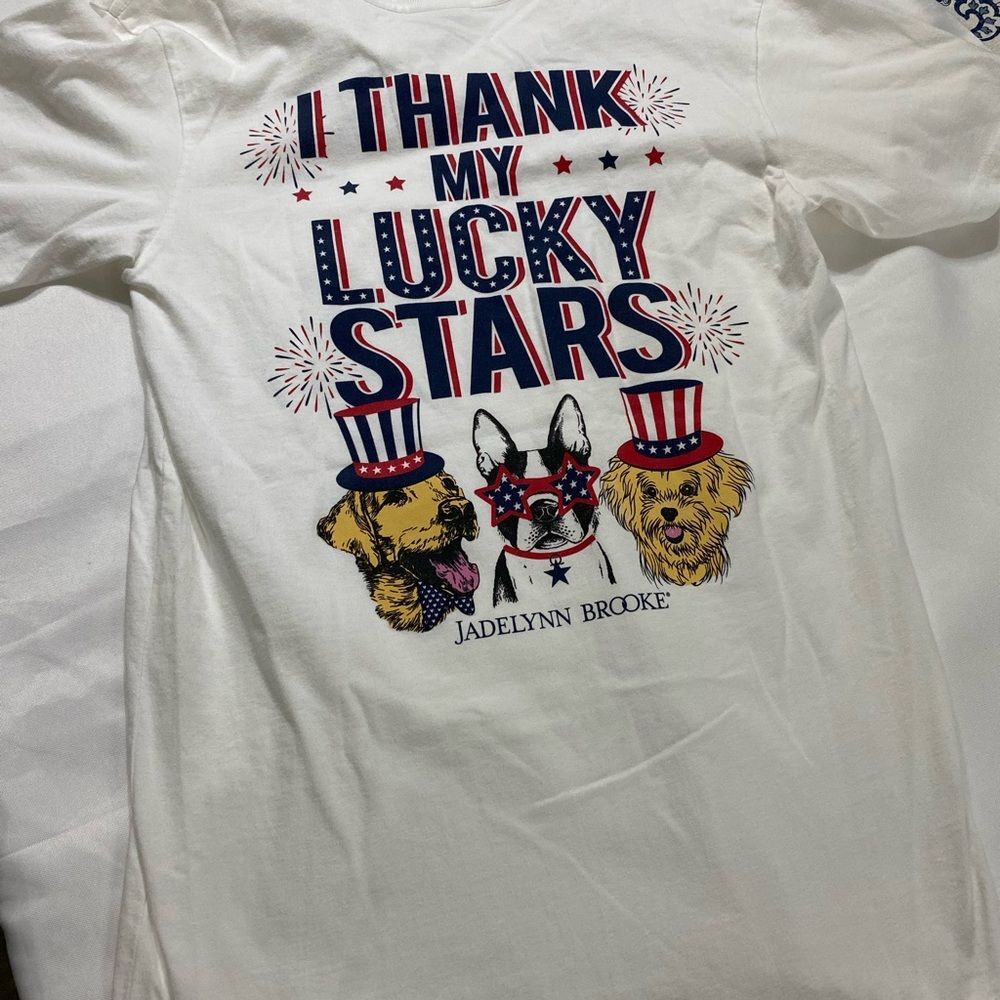 Jadelynn Brooke T Shirt  4th Of July Inspired  Size Small